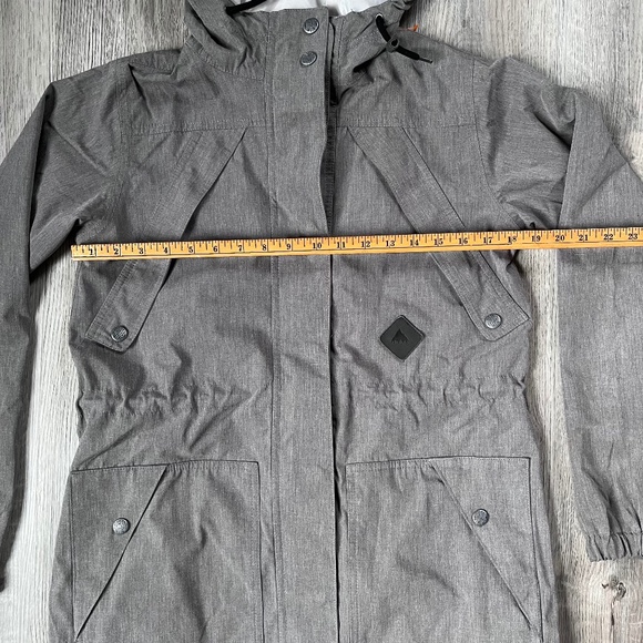 Burton Women's Size Small DryRide Grey Mid Length snow Jacket - Picture 6 of 13